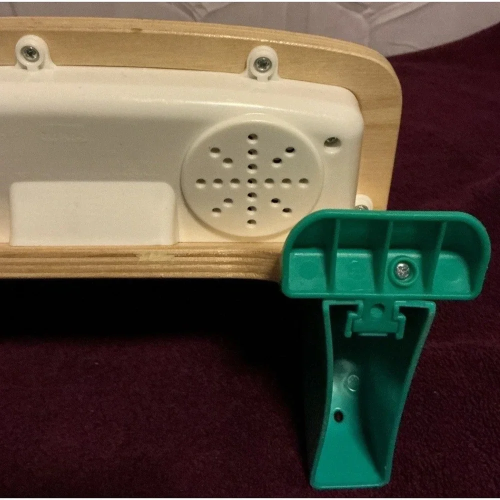 Baby Einstein Hape Wooden Keyboard Musical Toy with Song Cards Tested Works!